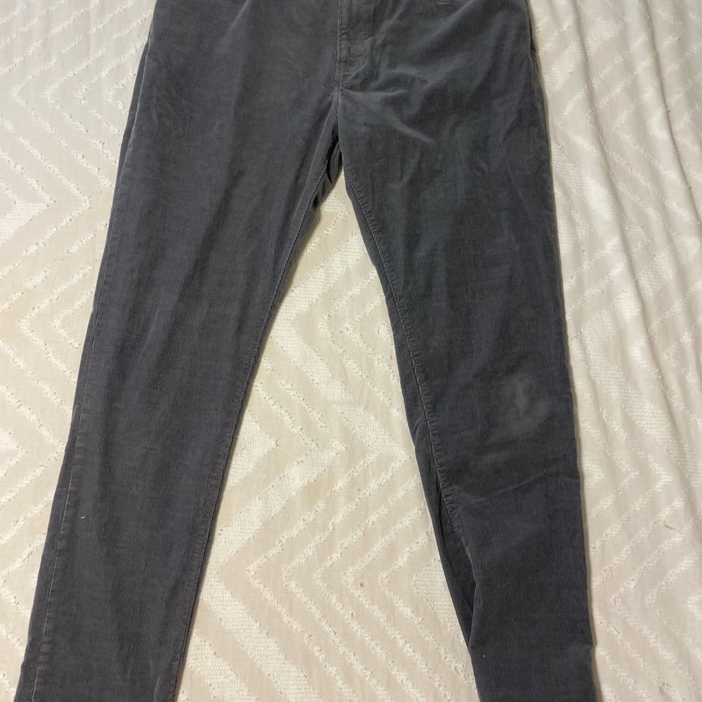 Todd Snyder Charcoal Corduroy Pants